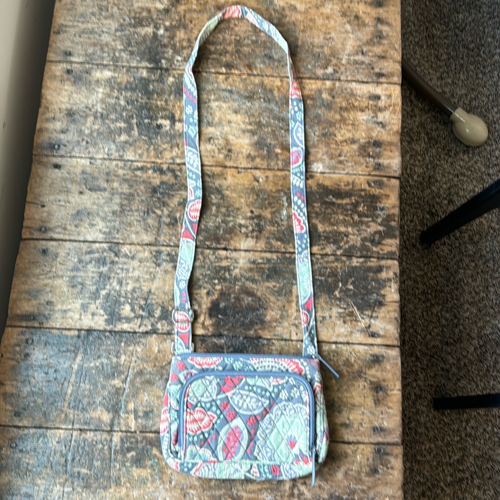 Vera Bradley Blue Over-The-Shoulder Purse